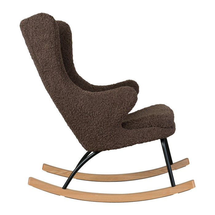 Quax - ROCKING ADULT CHAIR DE LUXE Teddy- BISON