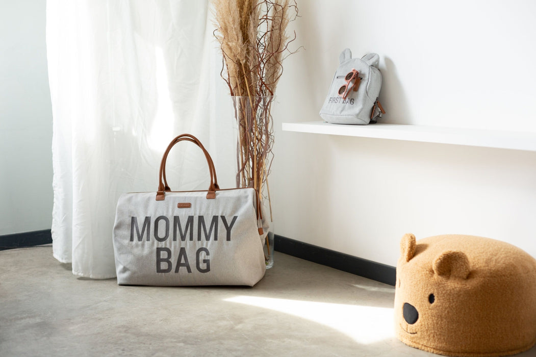 Childhome - Mommy Bag ® Verzorgingstas - Canvas - Grijs