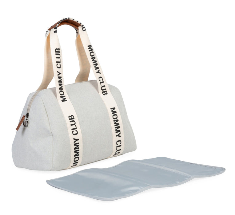 Childhome - MOMMY CLUB VERZORGINGSTAS - SIGNATURE - CANVAS - OFF WHITE