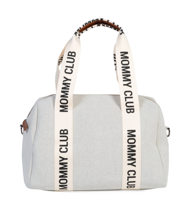 Childhome - MOMMY CLUB VERZORGINGSTAS - SIGNATURE - CANVAS - OFF WHITE