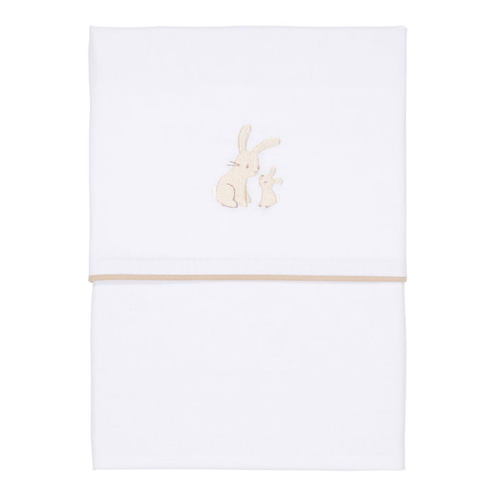 Little Dutch - Wieglaken Baby Bunny geborduurd