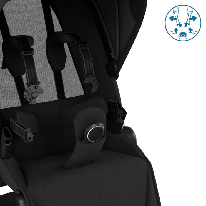 Maxi Cosi - MC Fame Twillic Black (Dark Frame + Black leather)