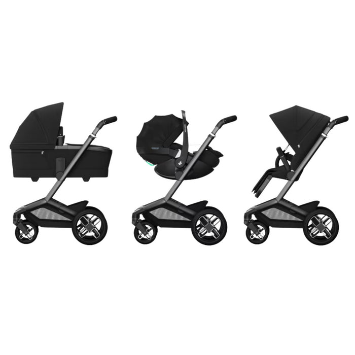 Maxi Cosi - MC Fame Twillic Black (Dark Frame + Black leather)
