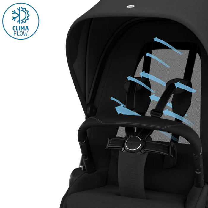 Maxi Cosi - MC Fame Twillic Black (Dark Frame + Black leather)