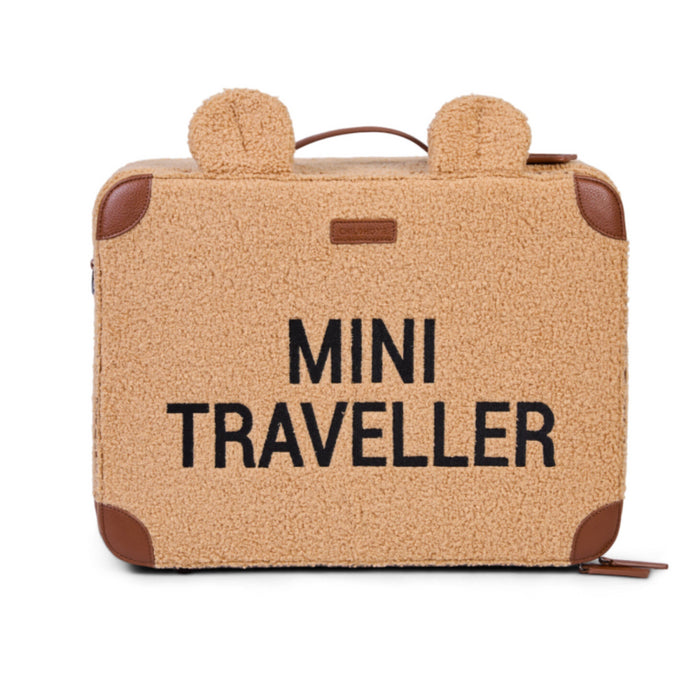 Childhome - Mini Traveller Kinderkoffer - Teddy Brown