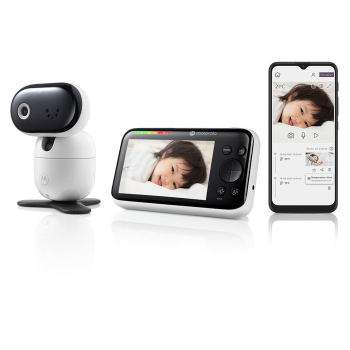 Motorola - HD WIFI VIDEO BABY MONITOR 5.0 INCH