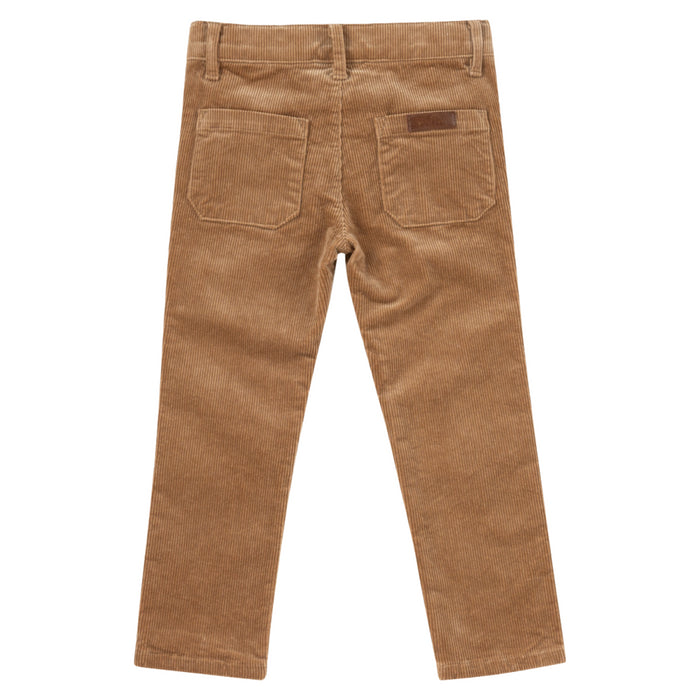 Natini - Pants rib Teddy - Dark beige