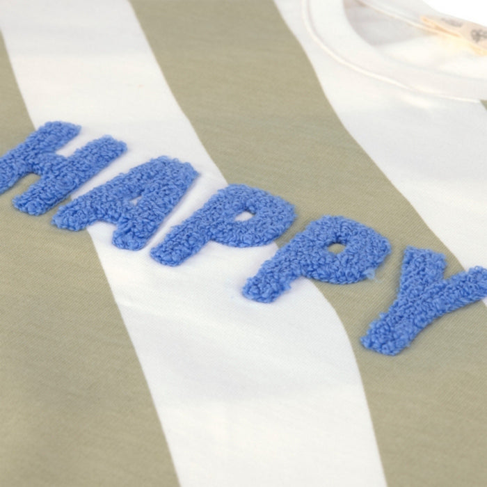 Lassig - Sweater GOTS Happy Milky/light khaki