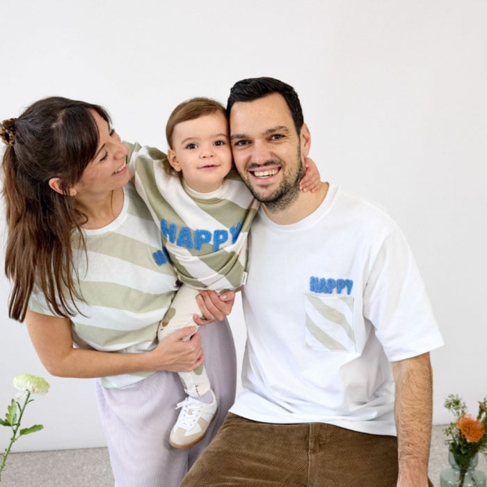 Lassig - Sweater GOTS Happy Milky/light khaki