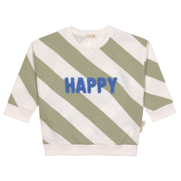 Lassig - Sweater GOTS Happy Milky/light khaki