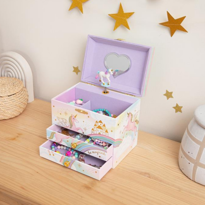Giggle & Honey - Muziekdoos Juwelen - Magical Unicorn