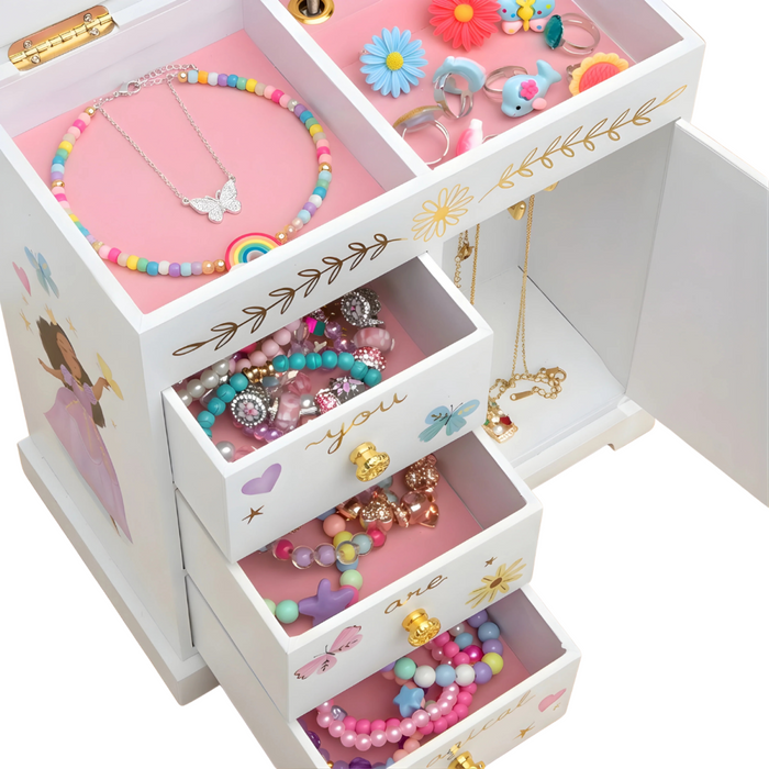 Giggle & Honey - Muziekdoos Juwelen - Perfect Princess