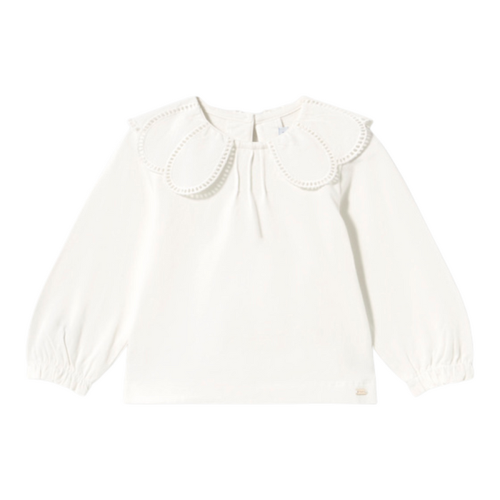 Mayoral - Longsleeve t-shirt Natural