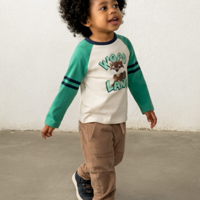 Mayoral - Broek corduroy - Truffel