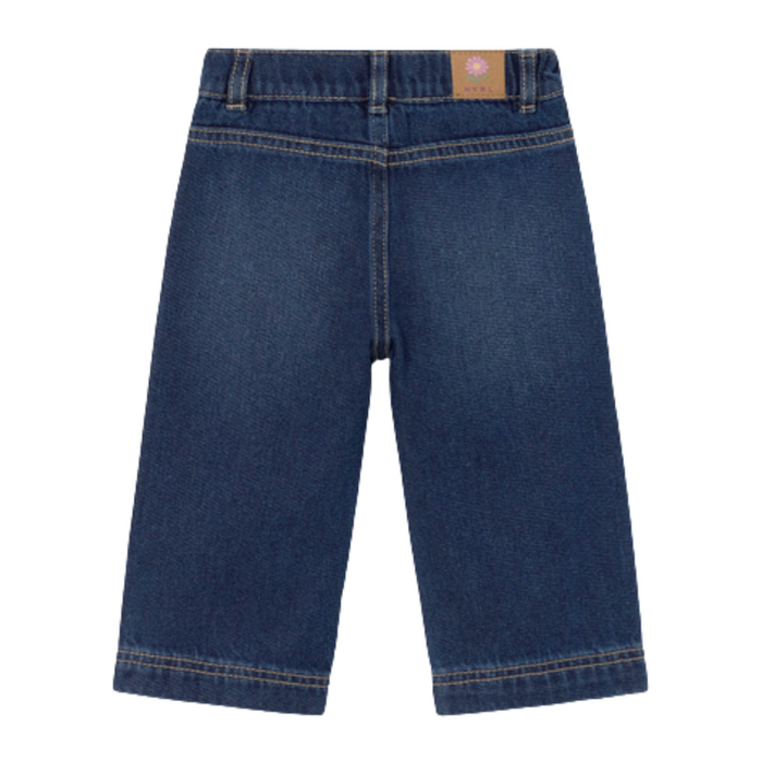Mayoral - Denim jeans met geborduurde zakjes vooraan