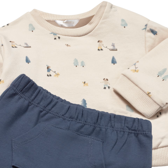 Mayoral - Knit set (4 garments) white