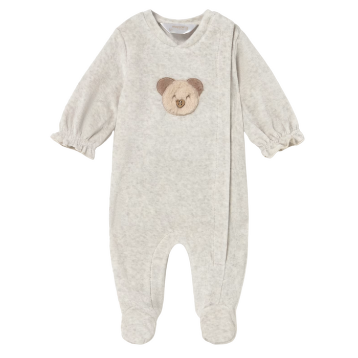 Mayoral - 2 Babypakjes met ruches Velours - Nude