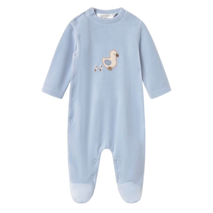 Mayoral - 2 Babypakjes Velours - Hemelsblauw