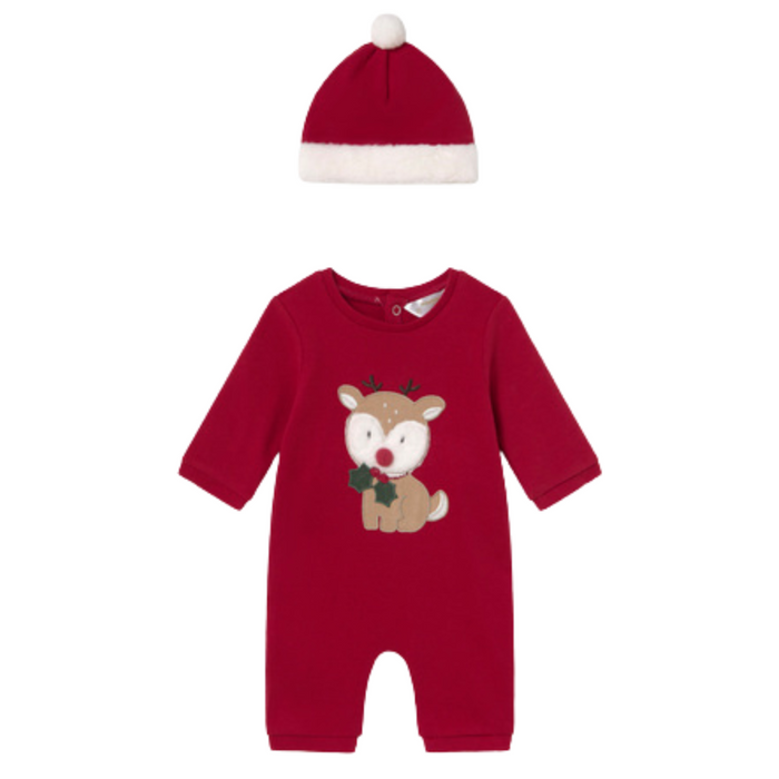 Mayoral - patterned pajamas Red