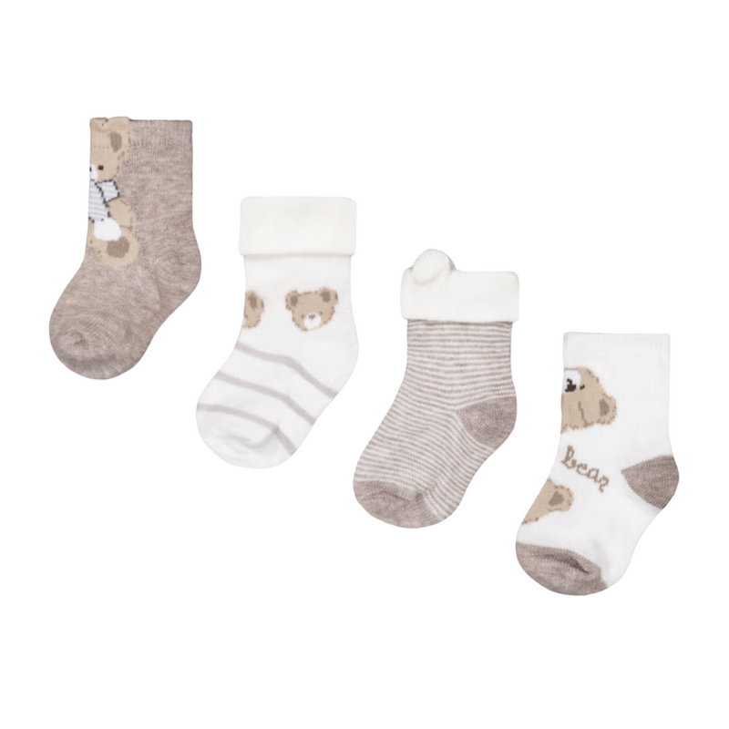Mayoral - 4pc set socks H. Mocha
