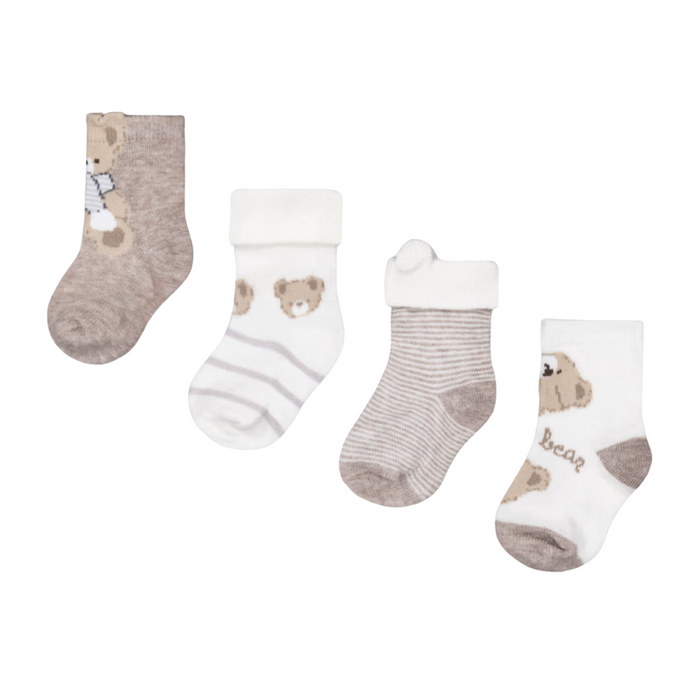 Mayoral - 4pc set socks H. Mocha