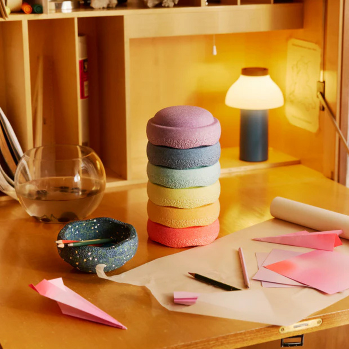 Stapelstein - Lente Special Mini rainbow - Pastel