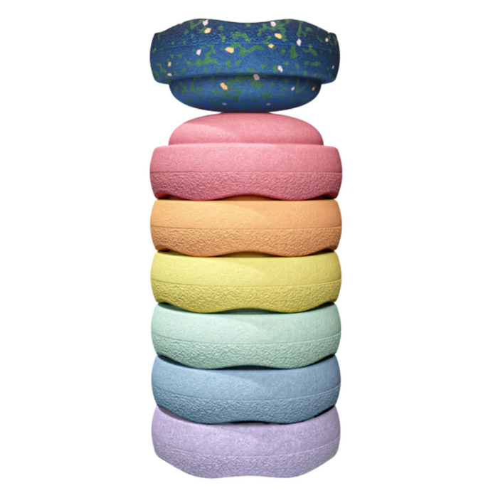 Stapelstein - Lente Special Mini rainbow - Pastel