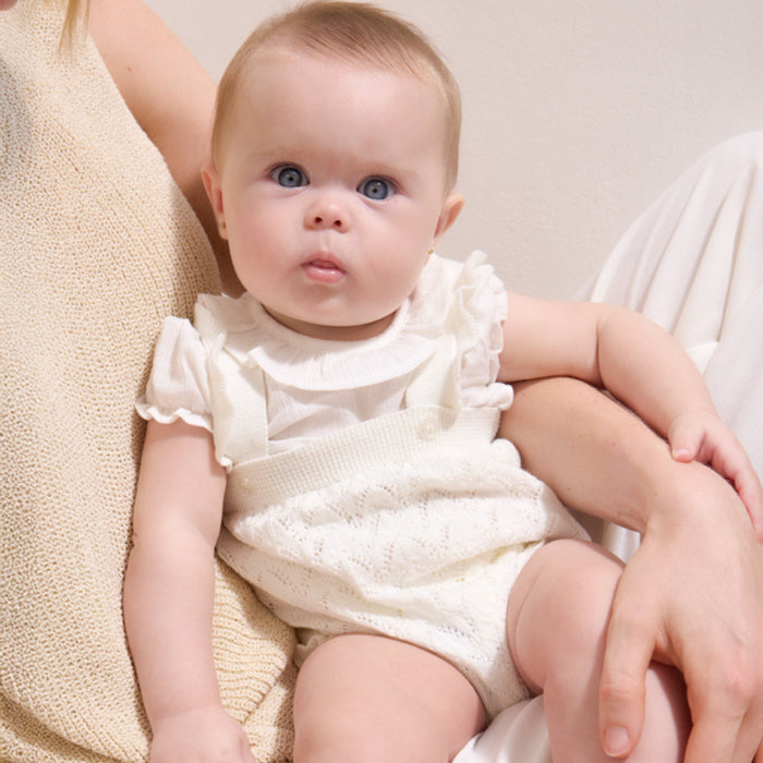 Mayoral - Knit romper set