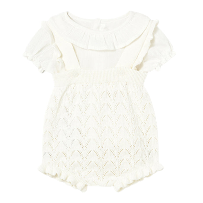 Mayoral - Knit romper set