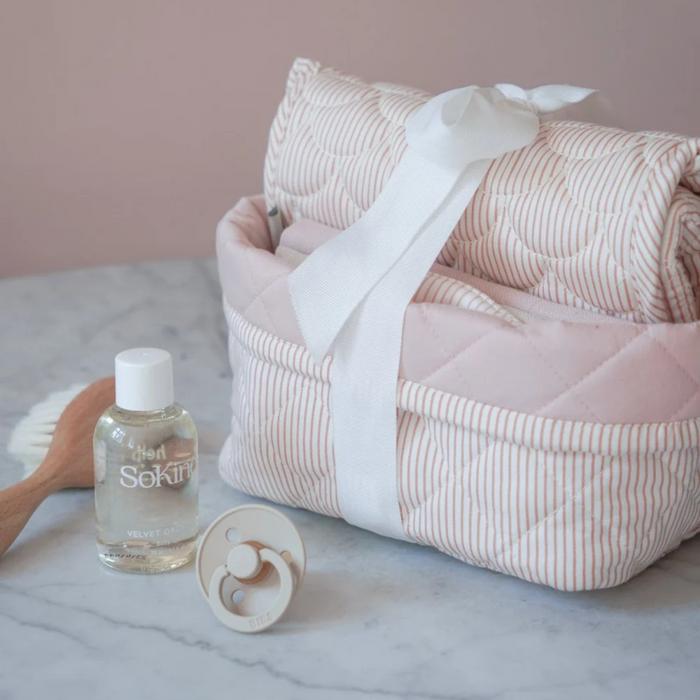Camcam - Baby Care Set - Classic Stripes Pink