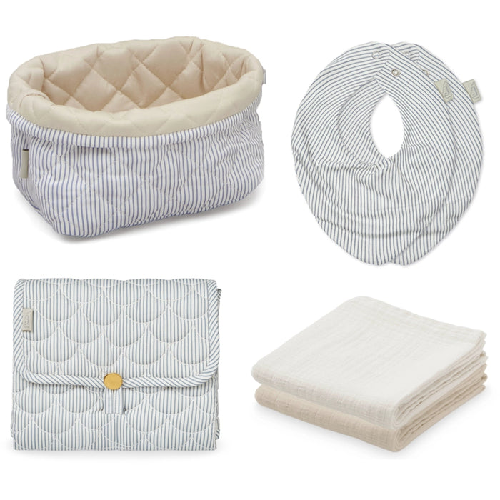 Camcam - Baby Care Set - Classic Stripes Blue