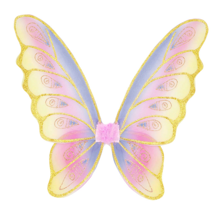 Great Pretenders - Glitter Rainbow Wings, Gold