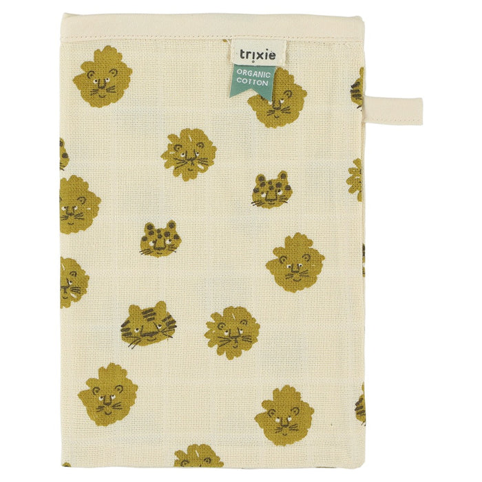 Trixie  - 46-084 | Muslin washcloths 3-pack mix - Lucky Leopard