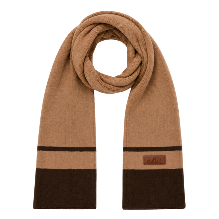 Natini - Sjaal George - Beige Groen