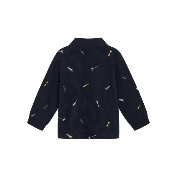 Hust and Claire - Stevie - Sweatshirt - Navy