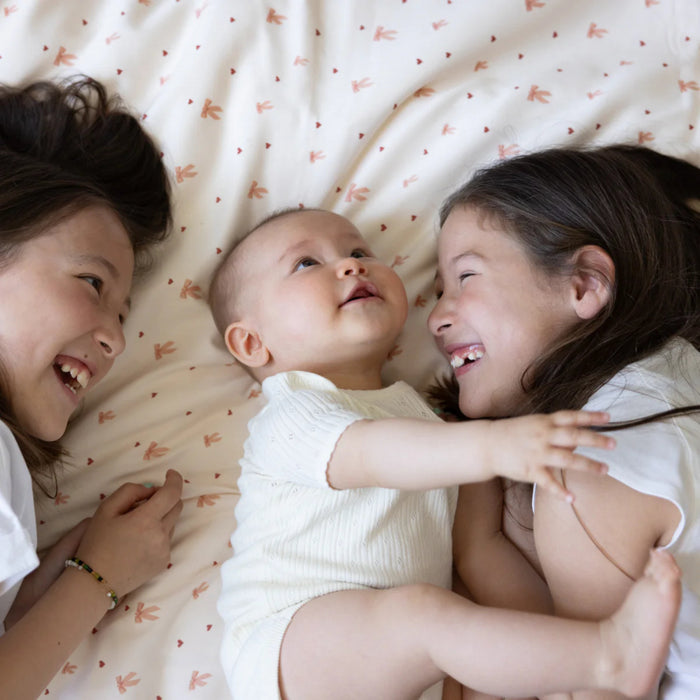 CamCam - Bedding Set Junior (100x140cm) - GOTS - Bows