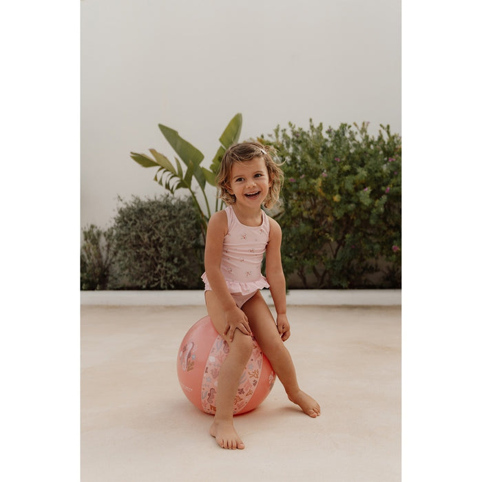 Little Dutch - Strandbal Ocean Dreams Pink 35 cm