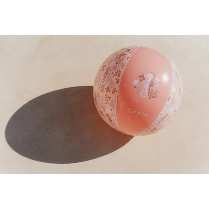 Little Dutch - Strandbal Ocean Dreams Pink 35 cm