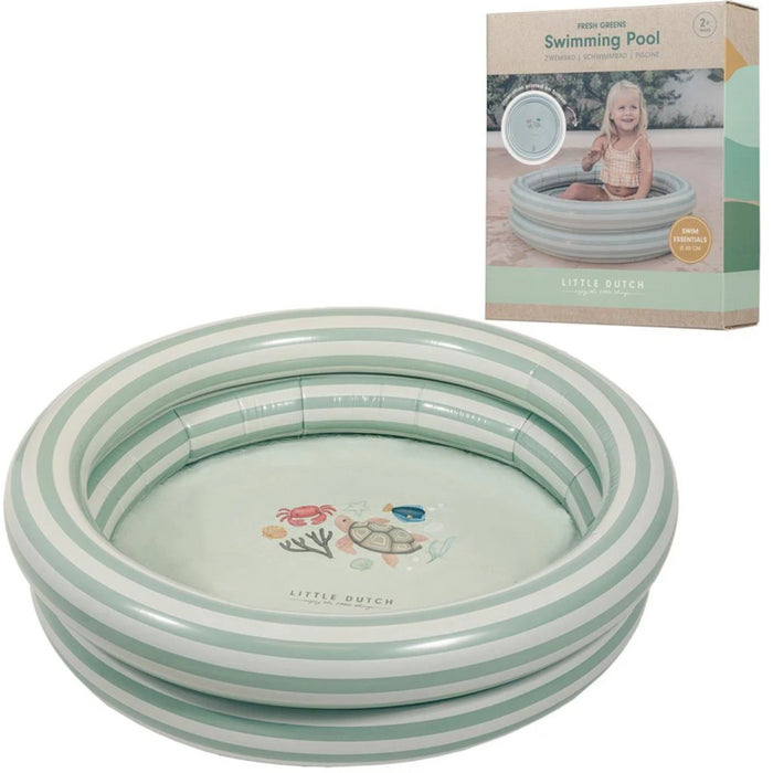 Little Dutch - Opblaasbaar zwembad Fresh Greens 80cm