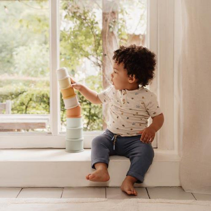 Little Dutch - Stapelbare Bekers - Essentials - Meerkleurig