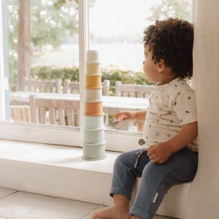 Little Dutch - Stapelbare Bekers - Essentials - Meerkleurig