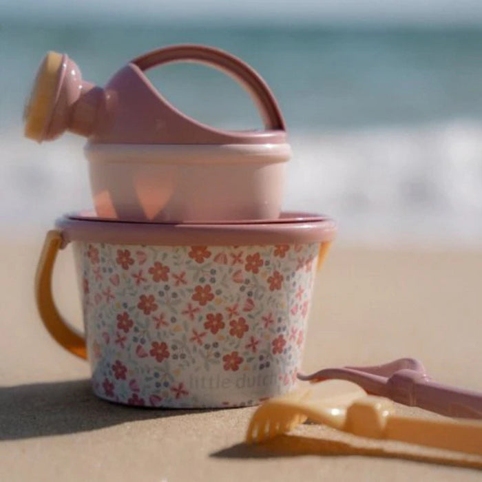 Little Dutch - Strandset - Pink flowers