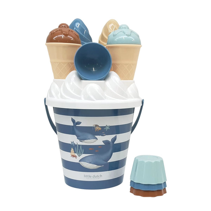 Little Dutch -Strandset IJsjes - Set van 14 -Ocean World