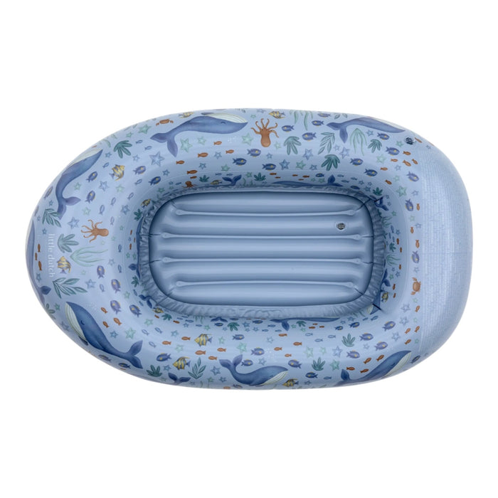 Little Dutch - Opblaasboot - Blauw - Ocean World