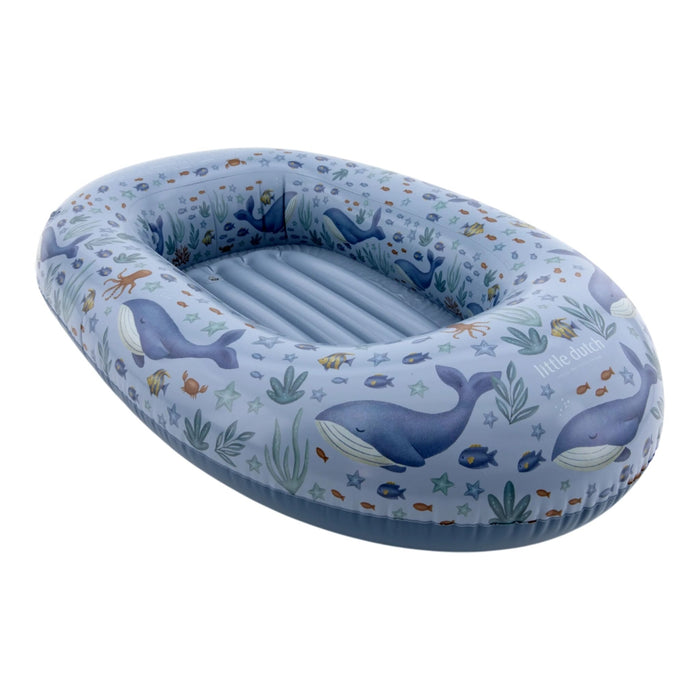 Little Dutch - Opblaasboot - Blauw - Ocean World
