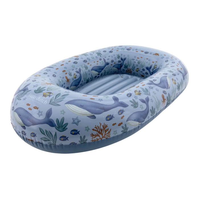 Little Dutch - Opblaasboot - Blauw - Ocean World