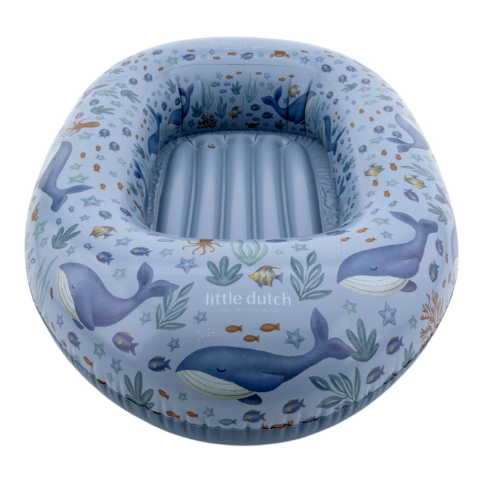 Little Dutch - Opblaasboot - Blauw - Ocean World