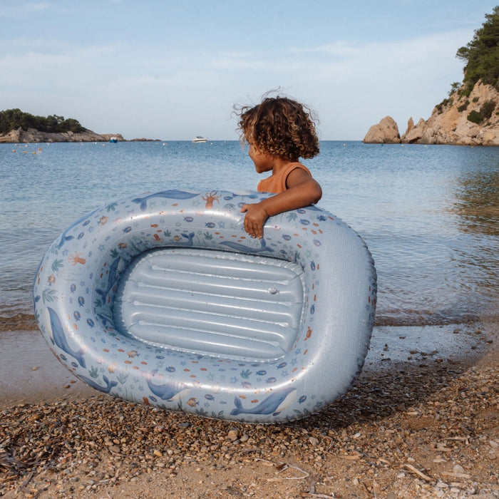 Little Dutch - Opblaasboot - Blauw - Ocean World