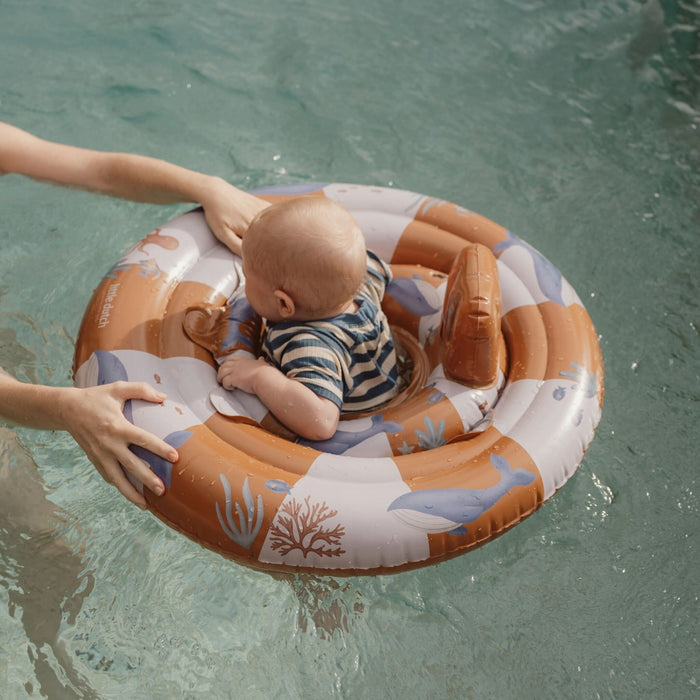 Little Dutch - Babyfloat - Bruin - Ocean World (6 - 12 maanden