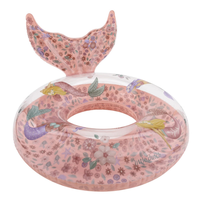 Little Dutch - Zwemband met staart - Roze - Dreamy Mermaid